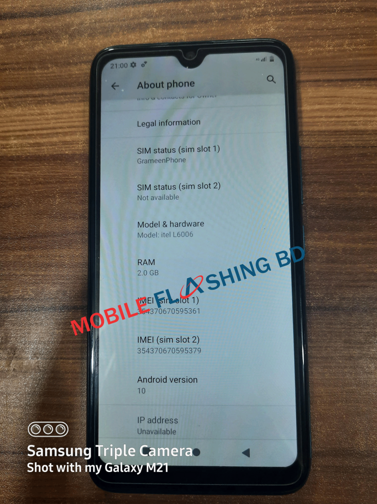 Itel A48 L6006 Flash File Without Password CM2 Dongle Read 100 Tested