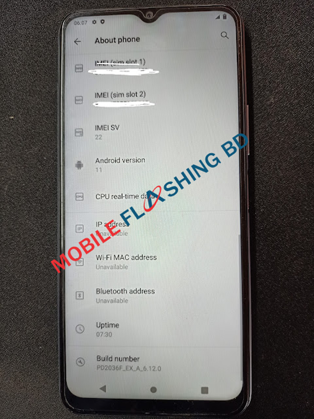 Vivo Y12s (v2026) Firmware Flash File (Stock ROM) - Mobile Flashing Bd